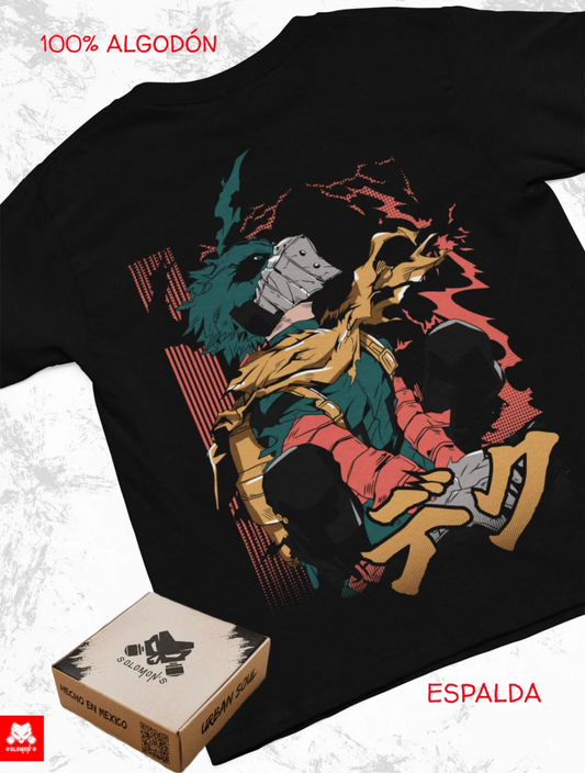 Playera Solomon's MY HERO ACADEMIA | 100%
Algodón | Tacto Suave | Anime Streetwear