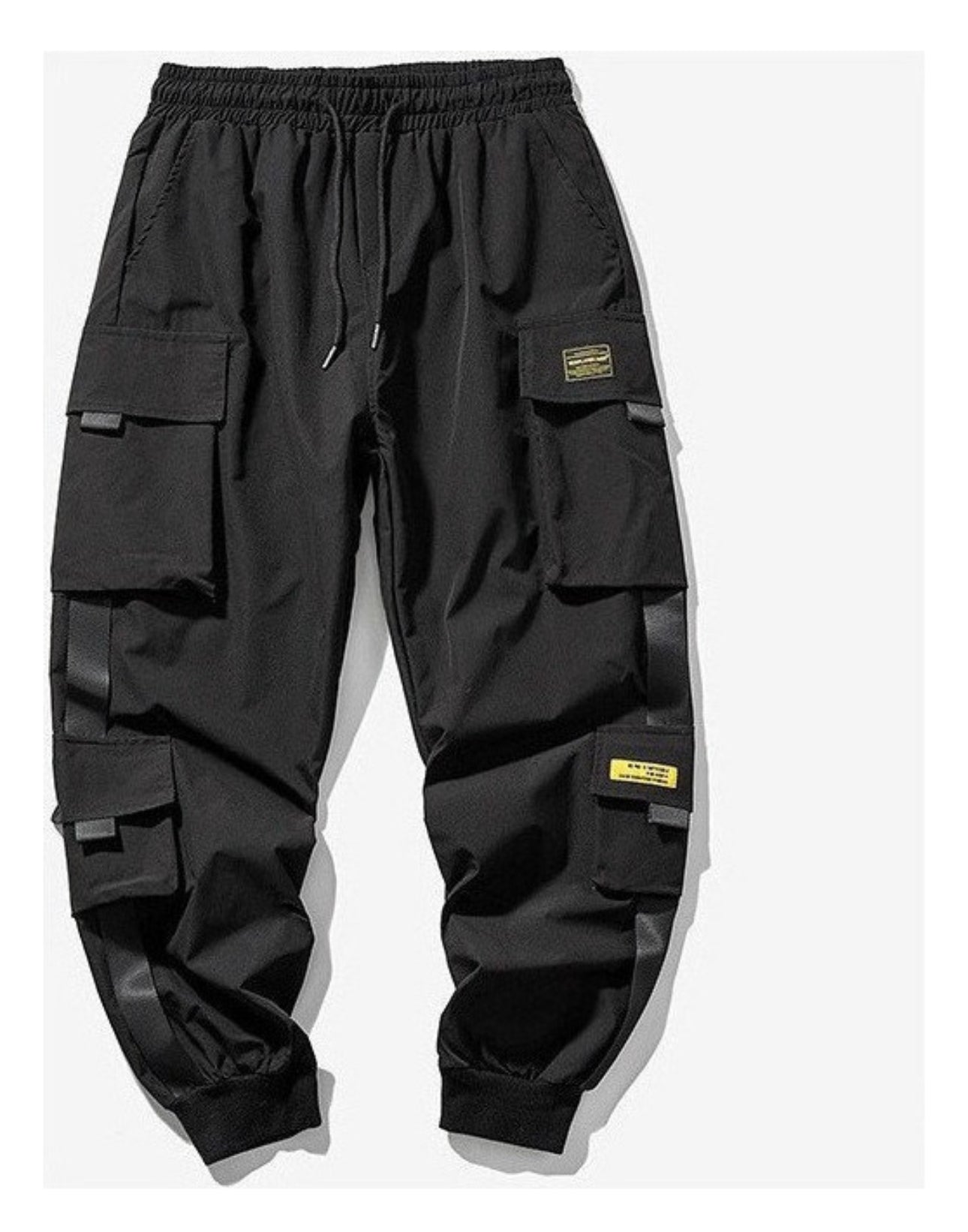 (🌍 PRODUCTO INTERNACIONAL) Nuevo Cargo Pantalones Hip Hop Joggers Hombre Harem