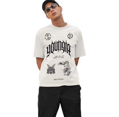 Playera Unisex Oversize Gym Youngla
Dragon By LL