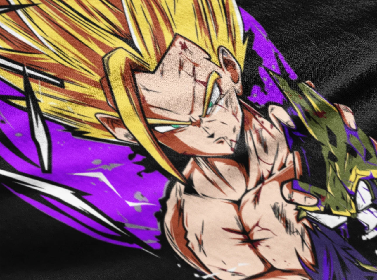 Playera Solomon's SUPER GOHAN DRAGON BALL I 100% Algodón | Tacto Suave | Anime Streetwear