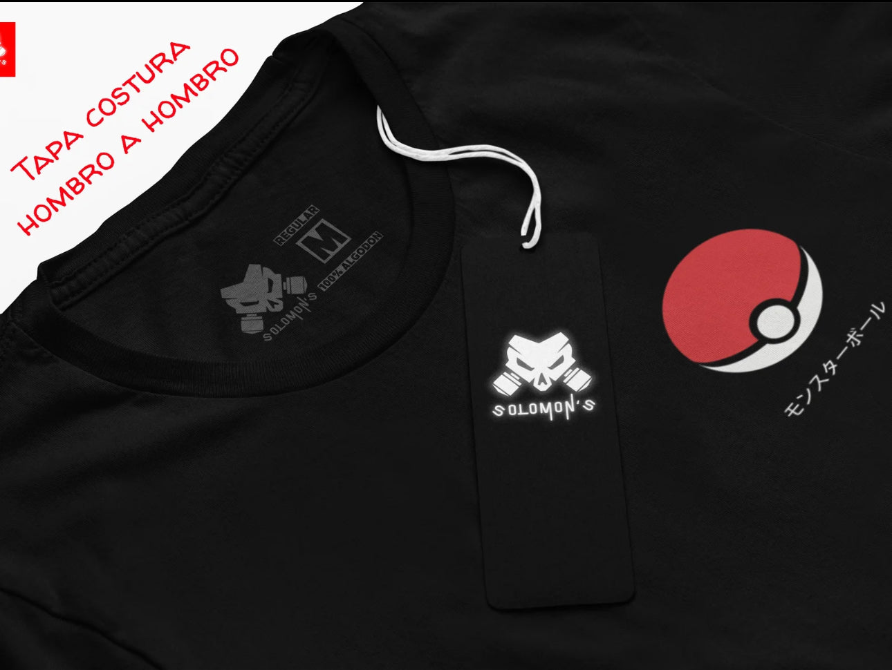 Playera Solomon's POKEMON MISTY | 100%
Algodón | Tacto Suave | Anime Streetwear