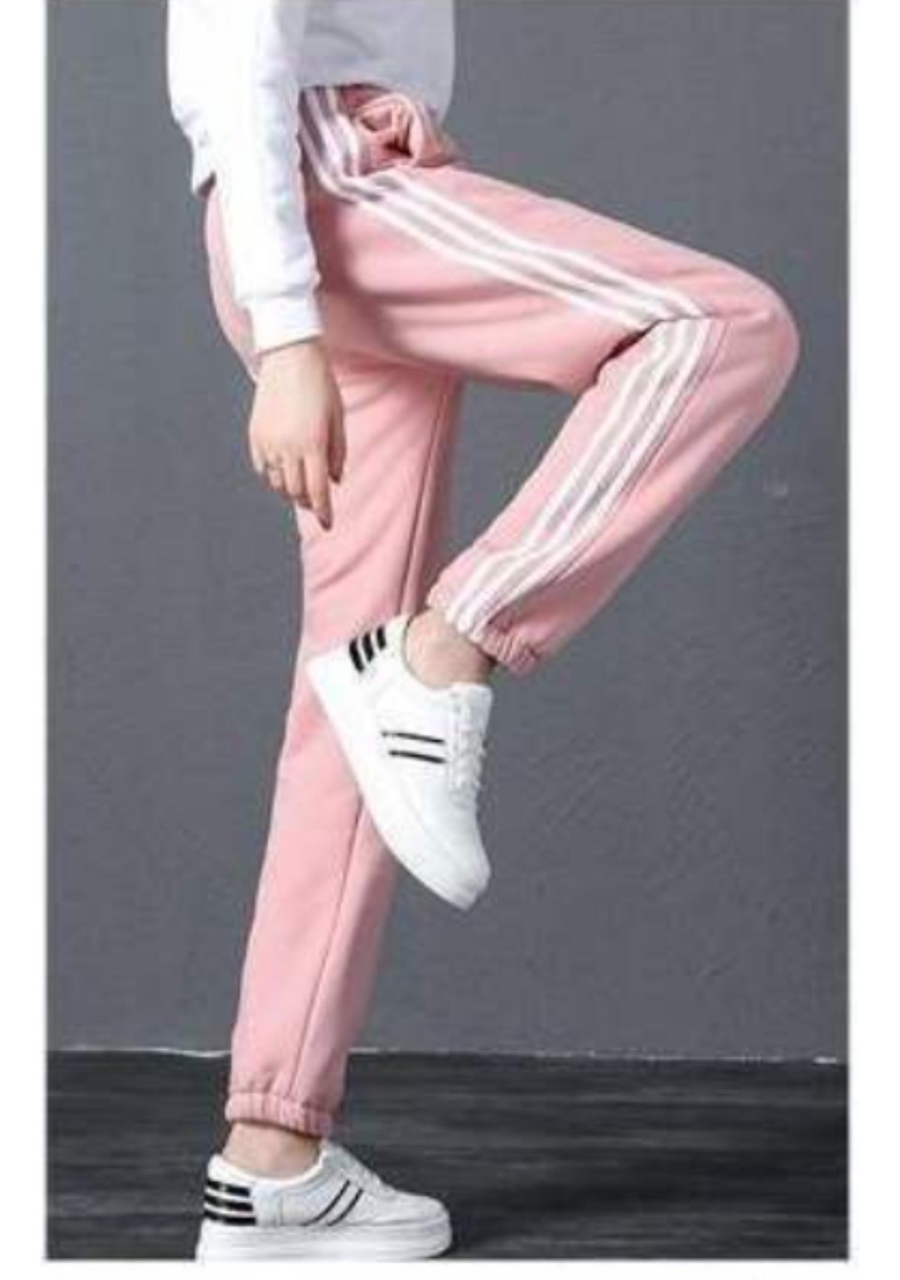 (🌎 PRODUCTO INTERNACIONAL) Pantalones De Invierno Gruesos De Forro Polar Con Rayas Depo