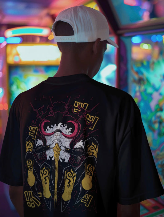 Playera Solomon's ONE PIECE GOROSEI SATURN | 100% Algodón | Tacto Suave | Anime Streetwear