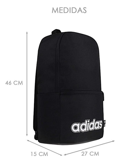 Backpack Unisex adidas Ht4768 Textil Negro