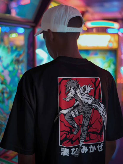 Playera Solomon's MINATO NARUTO | 100% Algodón | Tacto Suave | Anime Streetwear
