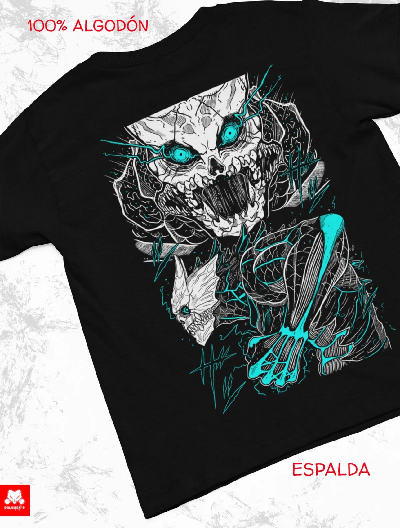 Playera Solomon's KAIJU No. 8 | 100% Algodón |
Tacto Suave | Anime Streetwear