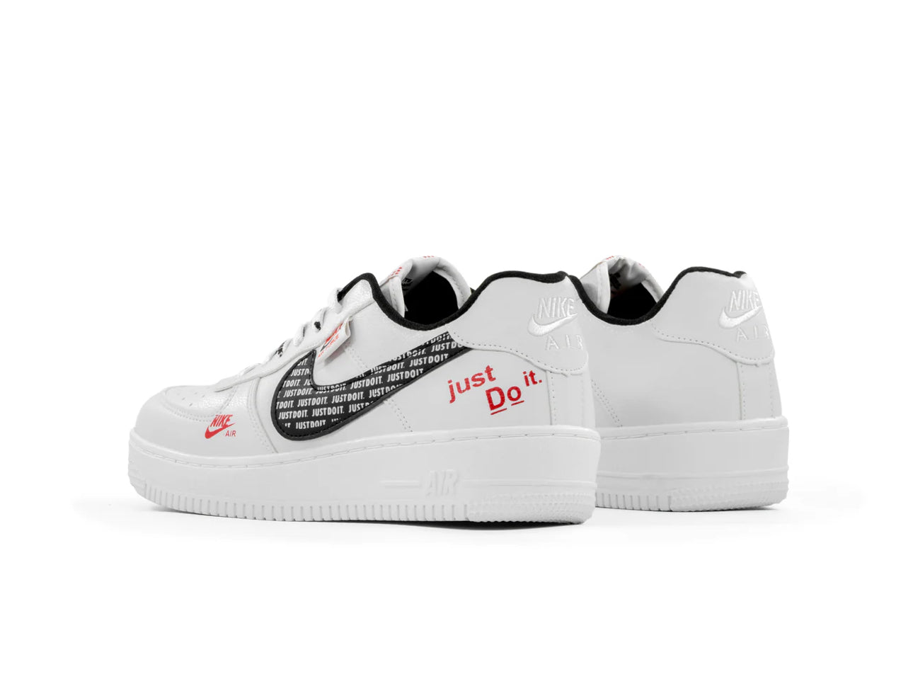 Nike Air Force 1 Low "Just Do It" Rojo.