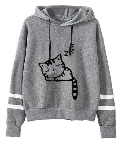 (🌎 PRODUCTO INTERNACIONAL) Camisetas De Manga Larga Con Capucha Estampada De Alta Calid
