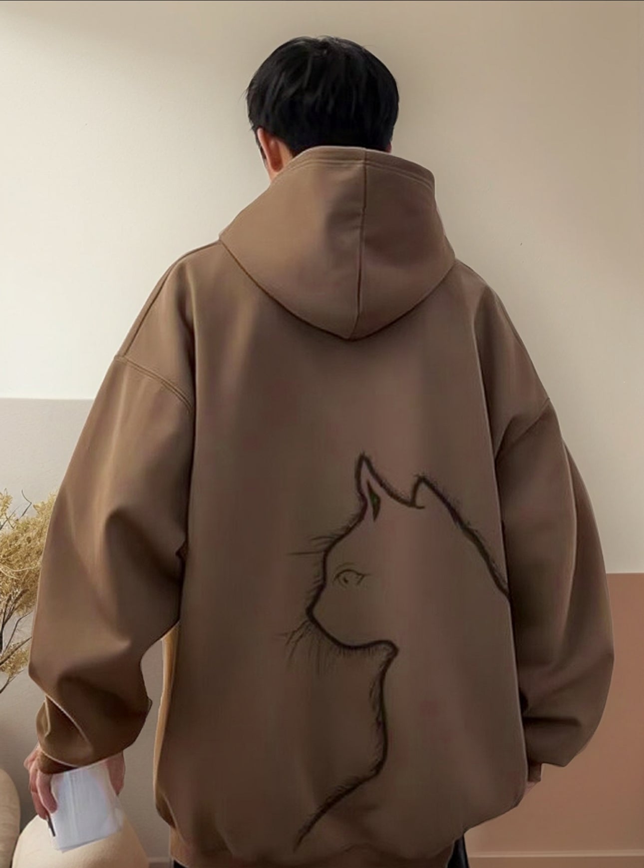 INTERNATIONAL. Sudadera De Forro Polar Con Capucha Para Hombre, Chaqueta Ho