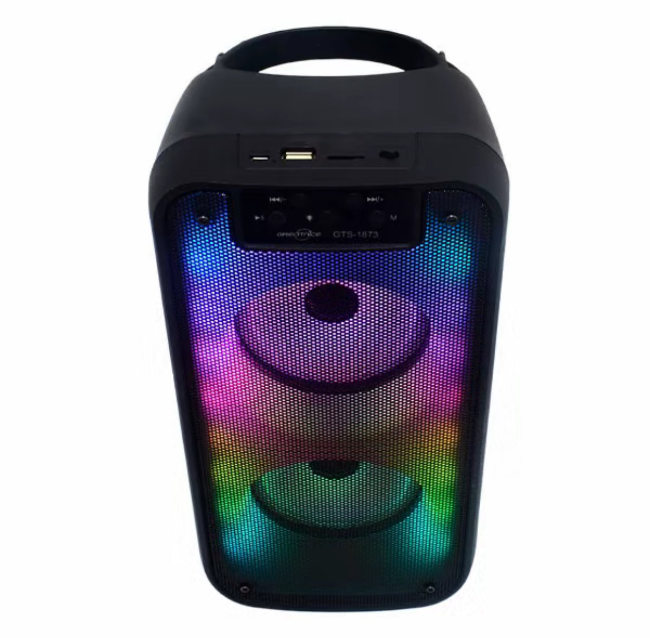 Bocina Bluetooth 4" Luz LED GTS-1873