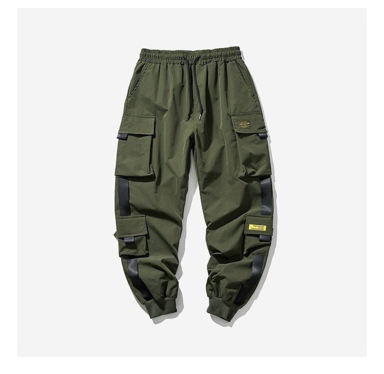 (🌍 PRODUCTO INTERNACIONAL) Nuevo Cargo Pantalones Hip Hop Joggers Hombre Harem