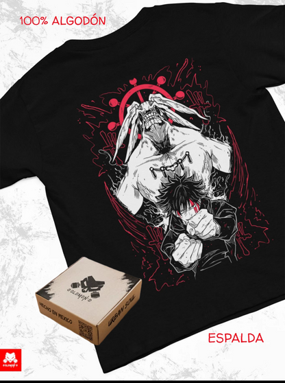 Playera Solomon's MAHORAGA MEGUMI JUJUTSU KAISEN | 100% Algodón | Tacto Suave | Anime Str...