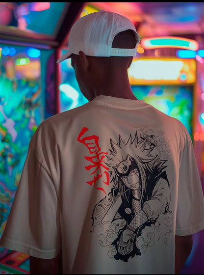 Playera Solomon's JIRAIYA NARUTO | 100%
Algodón | Tacto Suave | Anime Streetwear