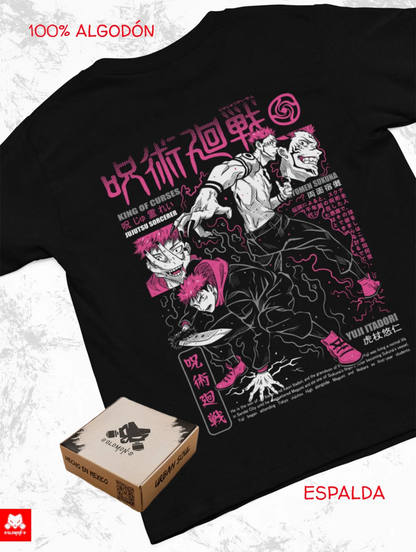 Playera Solomon's ITADORI JUJUTSU KAISEN | 100% Algodón | Tacto Suave | Anime Streetwear