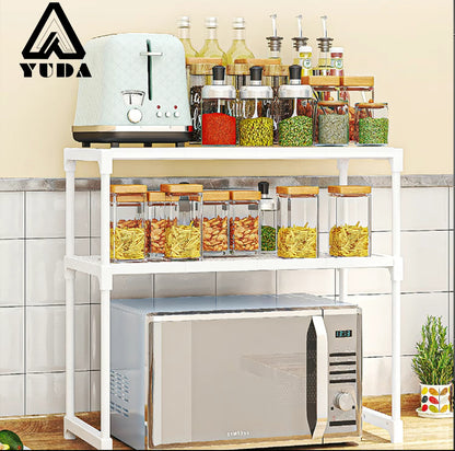 Estante de Almacenamiento para Horno
Microondas - Organizador de Cocina
Multifuncional