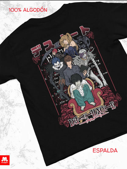 Playera Solomon's DEATH NOTE | 100% Algodón |
Tacto Suave | Anime Streetwear