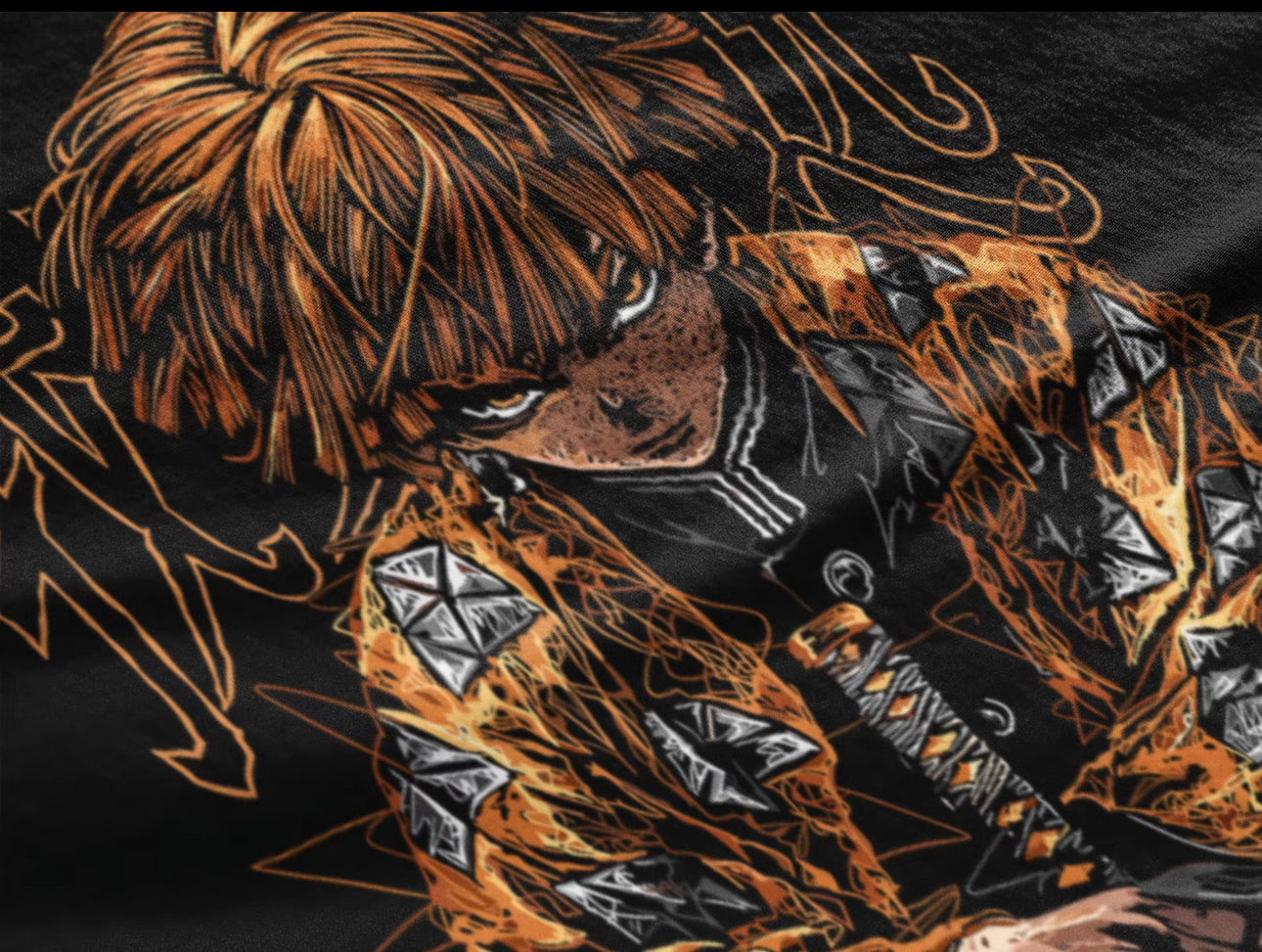 Playera Solomon's ZETNISU DEMON SLAYER | 100% Algodón | Tacto Suave | Anime Streetwear