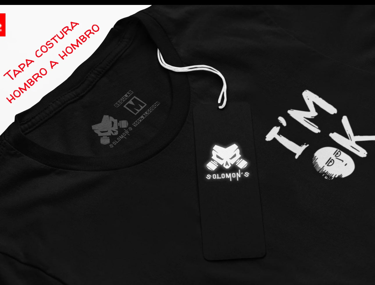 Playera Solomon's ONE PUNCH MAN | 100%
Algodón | Tacto Suave | Anime Streetwear