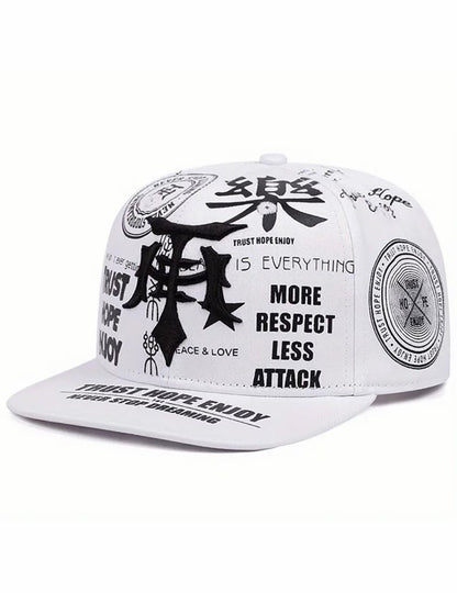 2025 Gorra de ala plana personalizada con bordado de Daga, Graffiti y Música, para hombres y mujeres, Hip Hop, Sombrero para patineta, Gorra parasol para deportes al aire libre, Uso diario y
Vestimenta de béisbol.