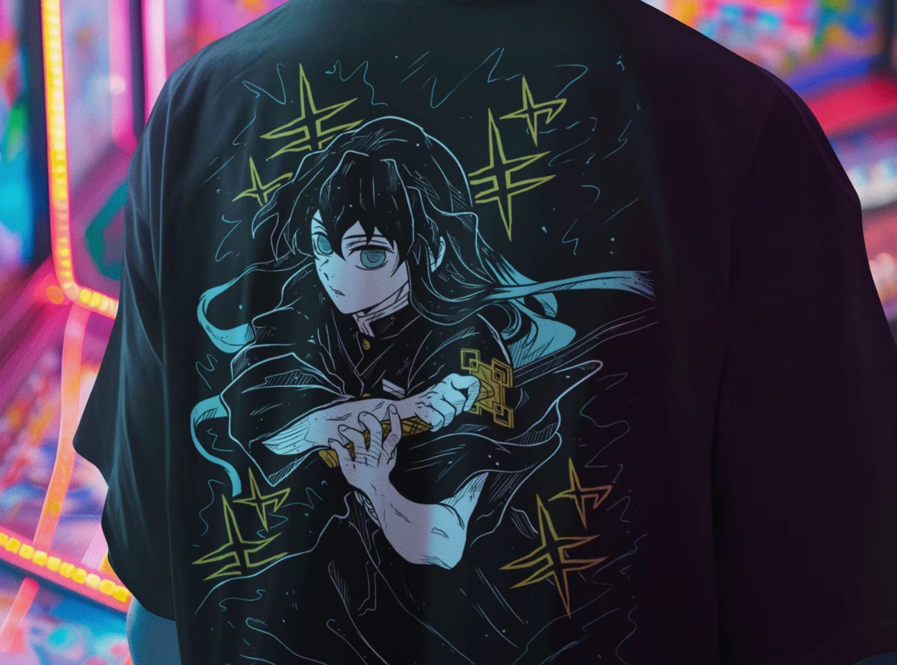 Playera Solomon's DEMON SLAYER TOKITO | 100%
Algodón | Tacto Suave | Anime Streetwear