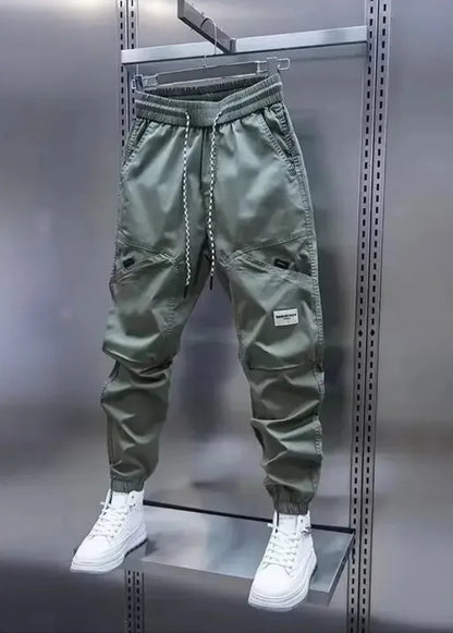(🌍 PRODUCTO INTERNACIONAL) Pantalones Tipo Cargo Harem Para Hombre, Pantalones Casuales