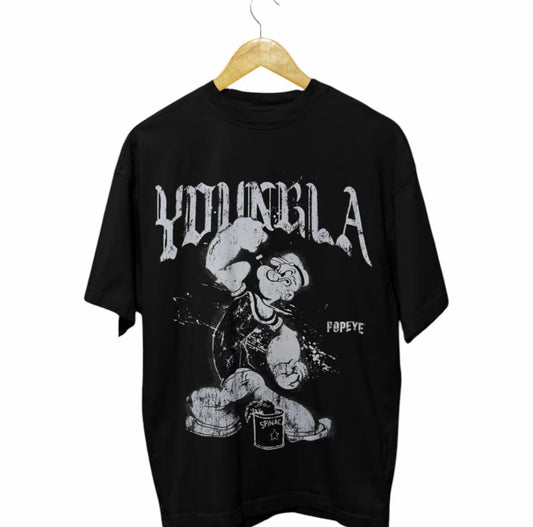 Playera Unisex Oversize Gym Youngla
Popeye Espinacas By LL