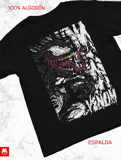 Playera Solomon's VENOM | 100% Algodón | Tacto
Suave | Anime Streetwear