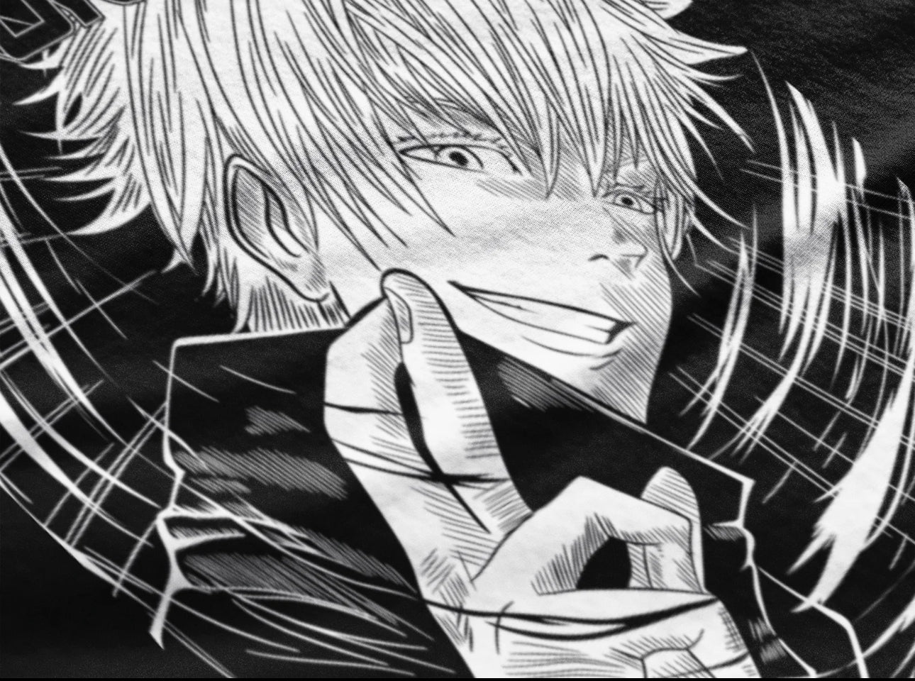 Playera Solomon's GOJO SATORU JUJUTSU KAISEN | 100% Algodón | Tacto Suave | Anime Streetwear