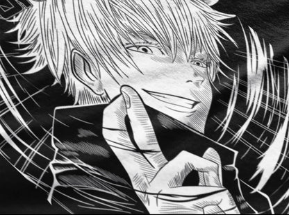 Playera Solomon's GOJO SATORU JUJUTSU KAISEN | 100% Algodón | Tacto Suave | Anime Streetwear