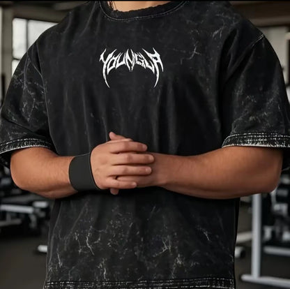 Camiseta Vintage Lavada Pesada Unisex para Hombres y Mujeres Youngla Camisas para Mi Novio
Cuello Redondo Ajustado Estilo Relajado para Gimnasio y Casual Diseño Gráfico Lavable a
Máquina Look Desgastado Manga Corta Ideal para
Adultos Jóvenes