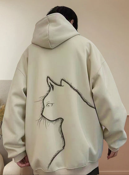 INTERNATIONAL. Sudadera De Forro Polar Con Capucha Para Hombre, Chaqueta Ho