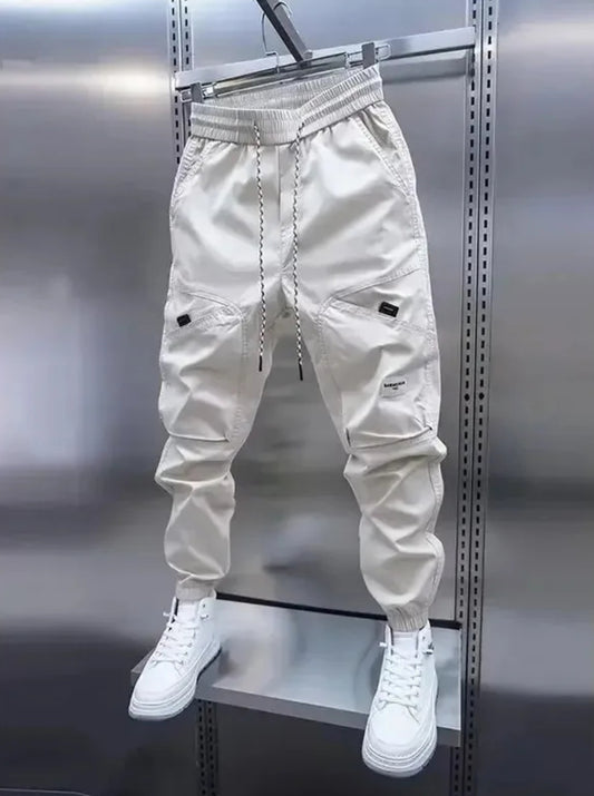 (🌍 PRODUCTO INTERNACIONAL) Pantalones Tipo Cargo Harem Para Hombre, Pantalones Casuales