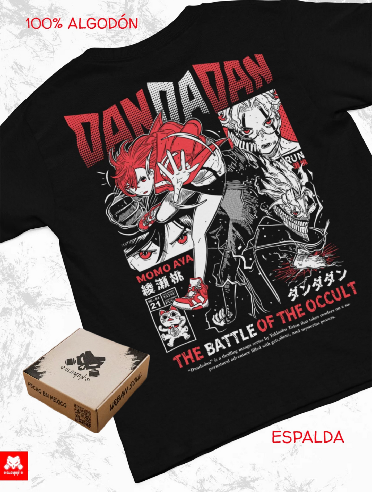 Playera Solomon's DanDaDan | 100% Algodón I
Taco Suave I