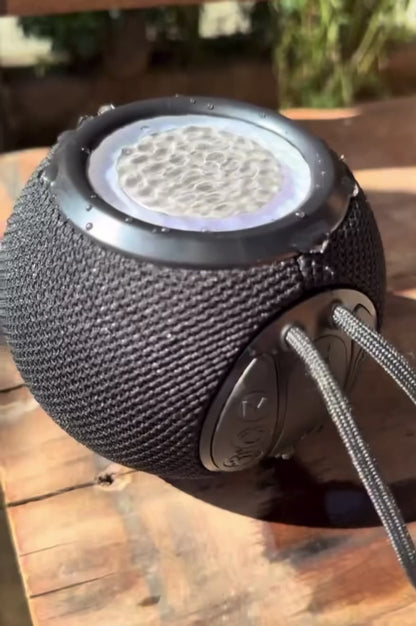 Bocina Bluetooth Portátil Luz LED GTS-2092