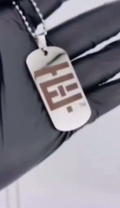Placa Personalizada Del Temach Acero Inoxidable