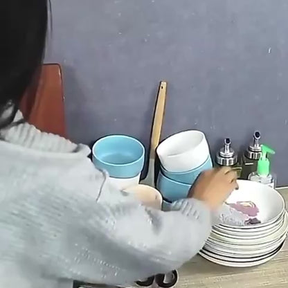 lerfm Escurridor de platos con 3 Niveles, con Escurridor para Mostrador, Escurridor de Cocina
Multifuncional con Herramientas