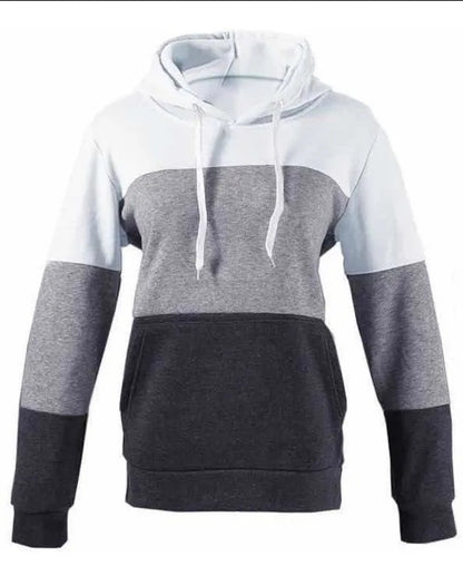 Sudadera Hoodie Mujer Casual Cómoda Afelpada 3franj 202301 G
