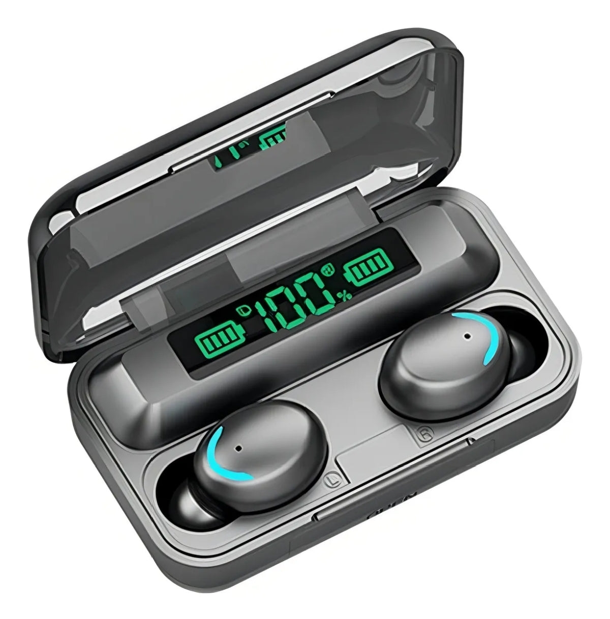 Keluona Audifonos In-ear Inalambricos G> Bluetooth Tactil Cancelacion De Ruido Con Luz Led