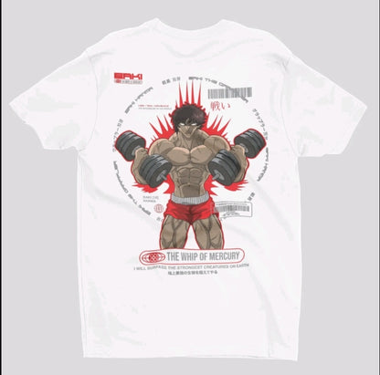Plavera Unisex Oversize Anime Baki Hanma Gym