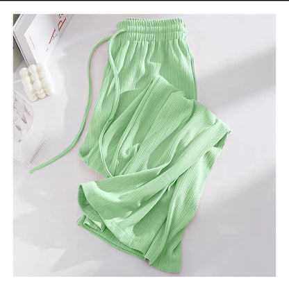 (🌍 PRODUCTO INTERNACIONAL) Pantalones Rectos Cintura Alta Holgados Casuales Mujel