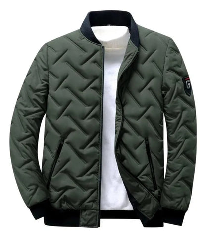 Chamarra Hombre Moda Casual Calientita Acolchada 101202 Am7