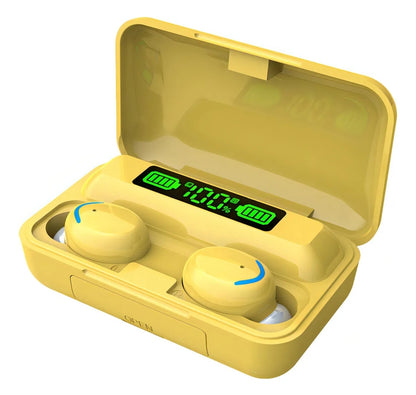 Keluona Audifonos In-ear Inalambricos G> Bluetooth Tactil Cancelacion De Ruido Con Luz Led