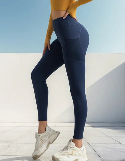Leggins Deportivo Gym Correr Licra Ejercicio Bolsa Celular R