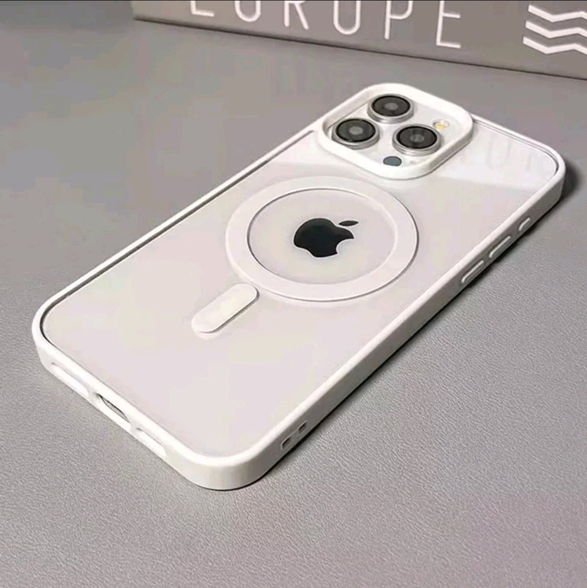 Funda de teléfono de carga inalámbrica Candy Magsafe de lujo para iPhone 17 16 15 14 13 12 11 Pro Max 16 Plus 16€ 17 Air Cubierta magnética del parachoques