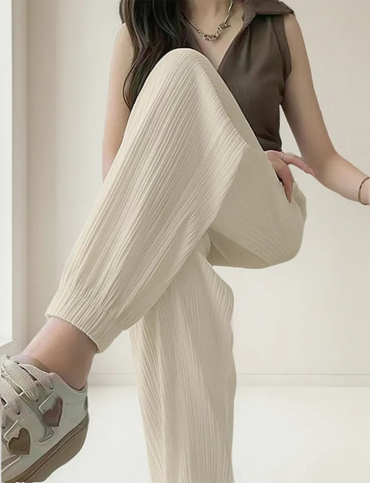 (🌍 PRODUCTO INTERNACIONAL) Pantalones Deportivos Mujer Cintura Elástica Cortos