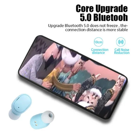 Auriculares in-ear inalámbricos A6s In-Ear A6S TGHA6S rosa con lUZ LED