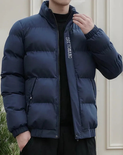 Chamarra Hombre Moda Casual Calientita Acolchonada 101206am7