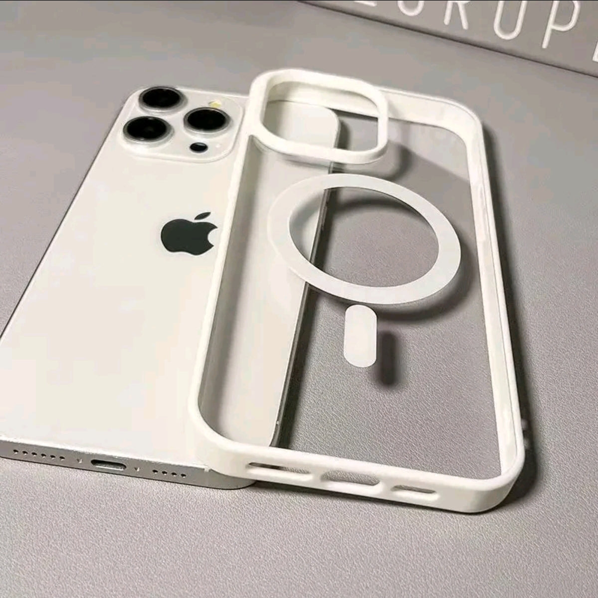 Funda de teléfono de carga inalámbrica Candy Magsafe de lujo para iPhone 17 16 15 14 13 12 11 Pro Max 16 Plus 16€ 17 Air Cubierta magnética del parachoques