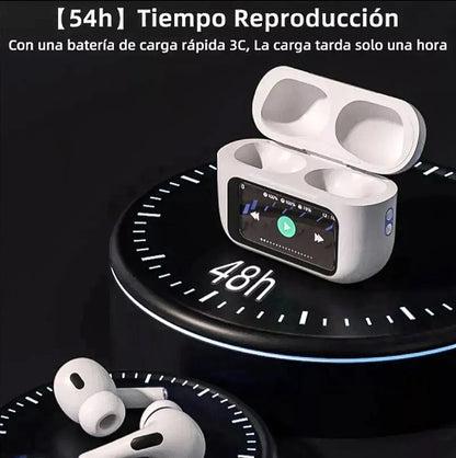 Audifonos In-ear lnalámbricos Keluona A9 Pro Negro Bluetooth