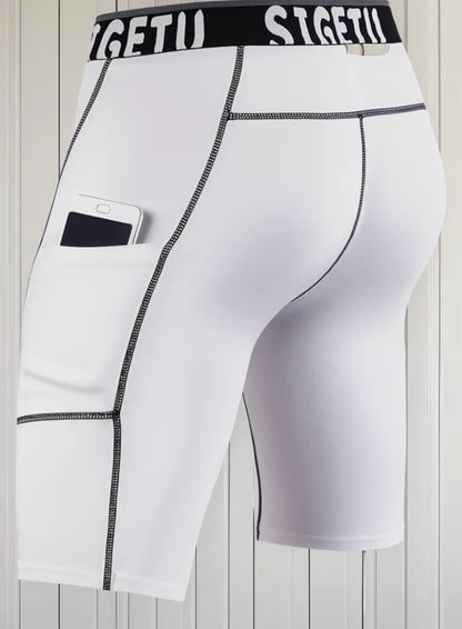 Short Licra Deportiva Gym Compresión Secado Rápido Sigetu G
